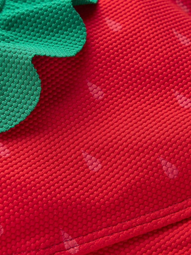 Boden Red Lettice Cut Out Swimsuit - Image 3 of 3