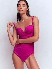 Boden Pleated Cup Swimsuit - 圖片 1/6