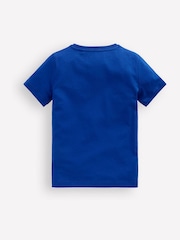 Boden Blue Short Sleeve Graphic T-Shirt - Image 2 of 3