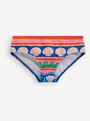 Boden Pink Patterned Bikini Bottoms - Image 1 of 3