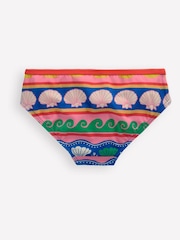Boden Pink Patterned Bikini Bottoms - Image 2 of 3