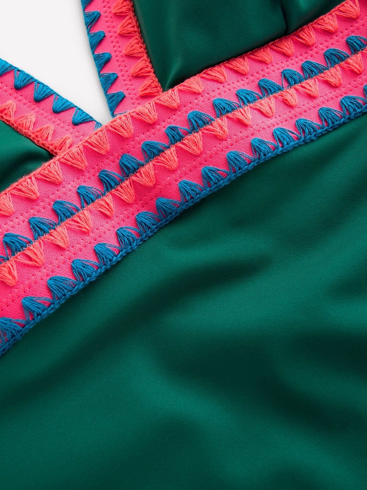 Boden Green Porto V-Neck Swimsuit - Image 7 of 7 Boden Green Porto V-Neck Swimsuit - Image 7 of 7