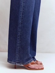 Boden Brown Toe Post Kitten Heel Sandals - Image 1 of 6