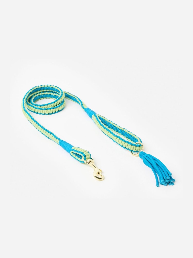 Oliver Bonas Green Macramé Pet Lead - Image 2 of 4