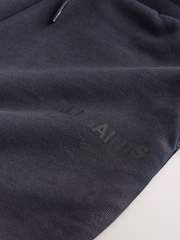 smALLSAINTS Washed Black Underground Sweat Shorts - Image 9 of 9