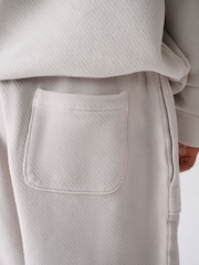 smALLSAINTS Grey Baseball Top and Joggers Set - Image 8 of 8