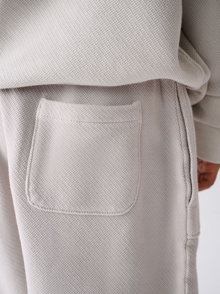 smALLSAINTS Grey Baseball Top and Joggers Set - Image 8 of 8