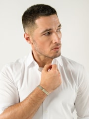 BOSS Gold Tone Wesley Two IP And Stainless Steel Bracelet - Image 2 of 5