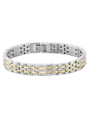BOSS Gold Tone Wesley Two IP And Stainless Steel Bracelet - Image 3 of 5