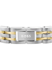 BOSS Gold Tone Wesley Two IP And Stainless Steel Bracelet - Image 5 of 5