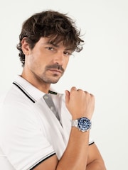 BOSS Silver Tone Sealiner Chrono Stainless Steel Watch - Image 1 of 4