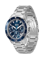 BOSS Silver Tone Sealiner Chrono Stainless Steel Watch - Image 4 of 4