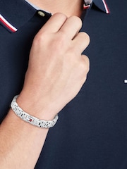Tommy Hilfiger Silver Tone Stainless Steel Bracelet - Image 4 of 4