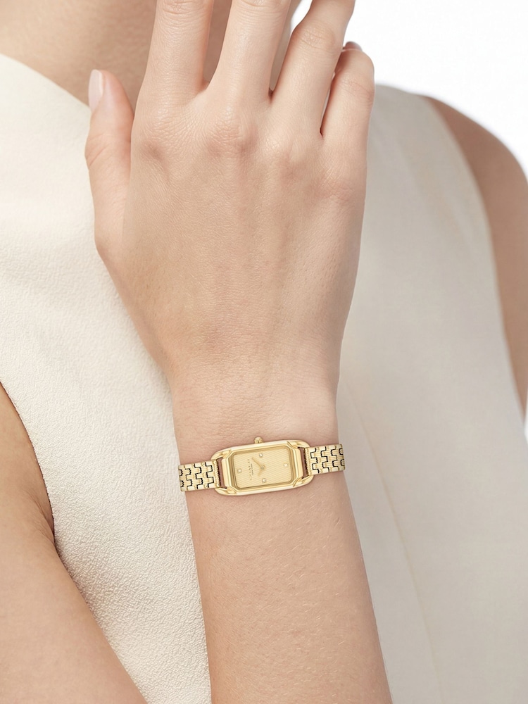 COACH Gold Tone Cadie Bracelet Watch - Image 4 of 4 COACH Gold Tone Cadie Bracelet Watch - Image 4 of 4