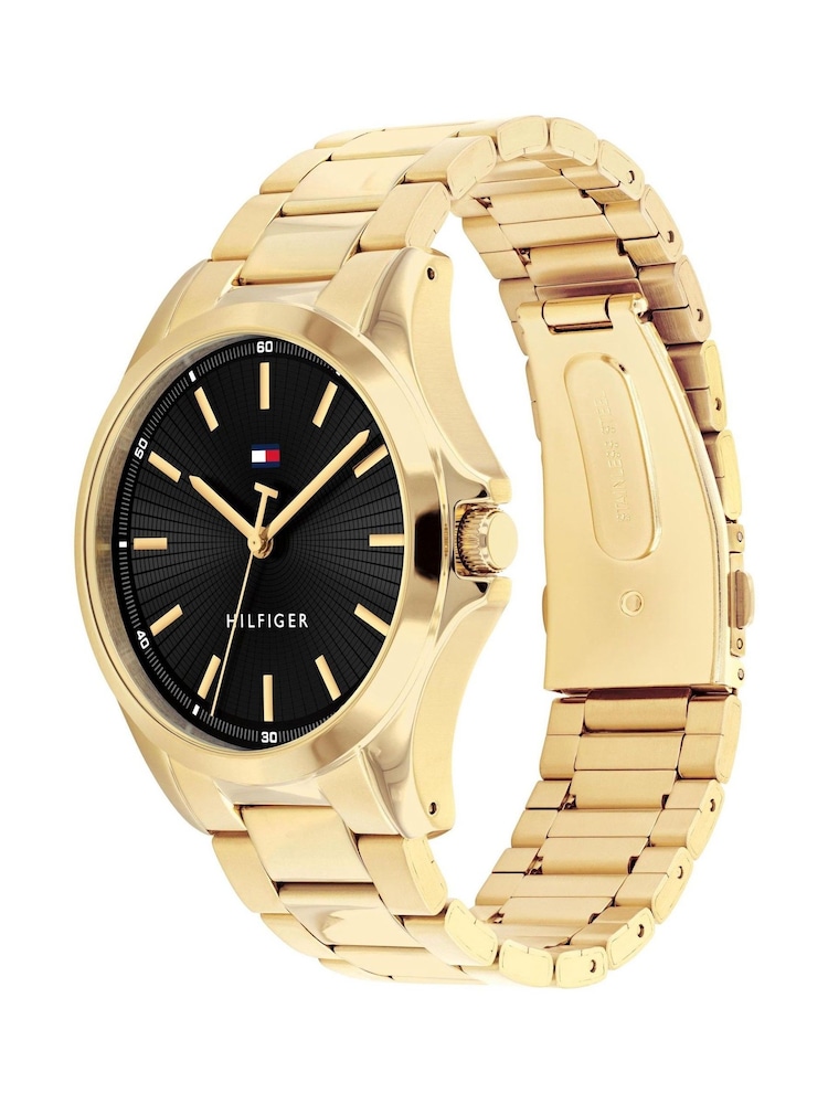 Tommy Hilfiger Gold Tone Plated Bracelet Watch - Image 2 of 4