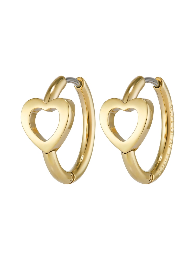 Olivia Burton Gold Tone IP Kindred Interlink Earrings - Image 1 of 4