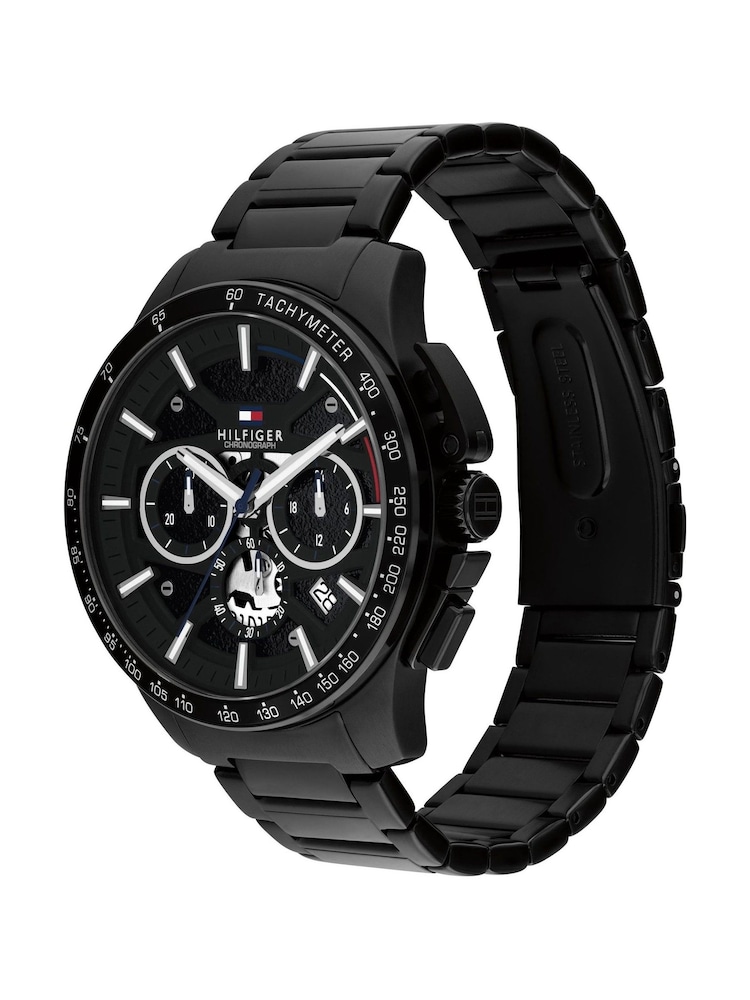 Tommy Hilfiger Black IP Bracelet Watch - Image 1 of 4