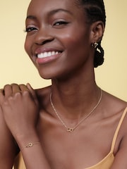 Olivia Burton Gold Tone IP Kindred Interlink Bracelet - Image 4 of 4