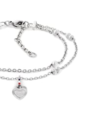 Tommy Hilfiger Silver Tone Stainless Steel  Layered Chain Bracelet - Image 2 of 4