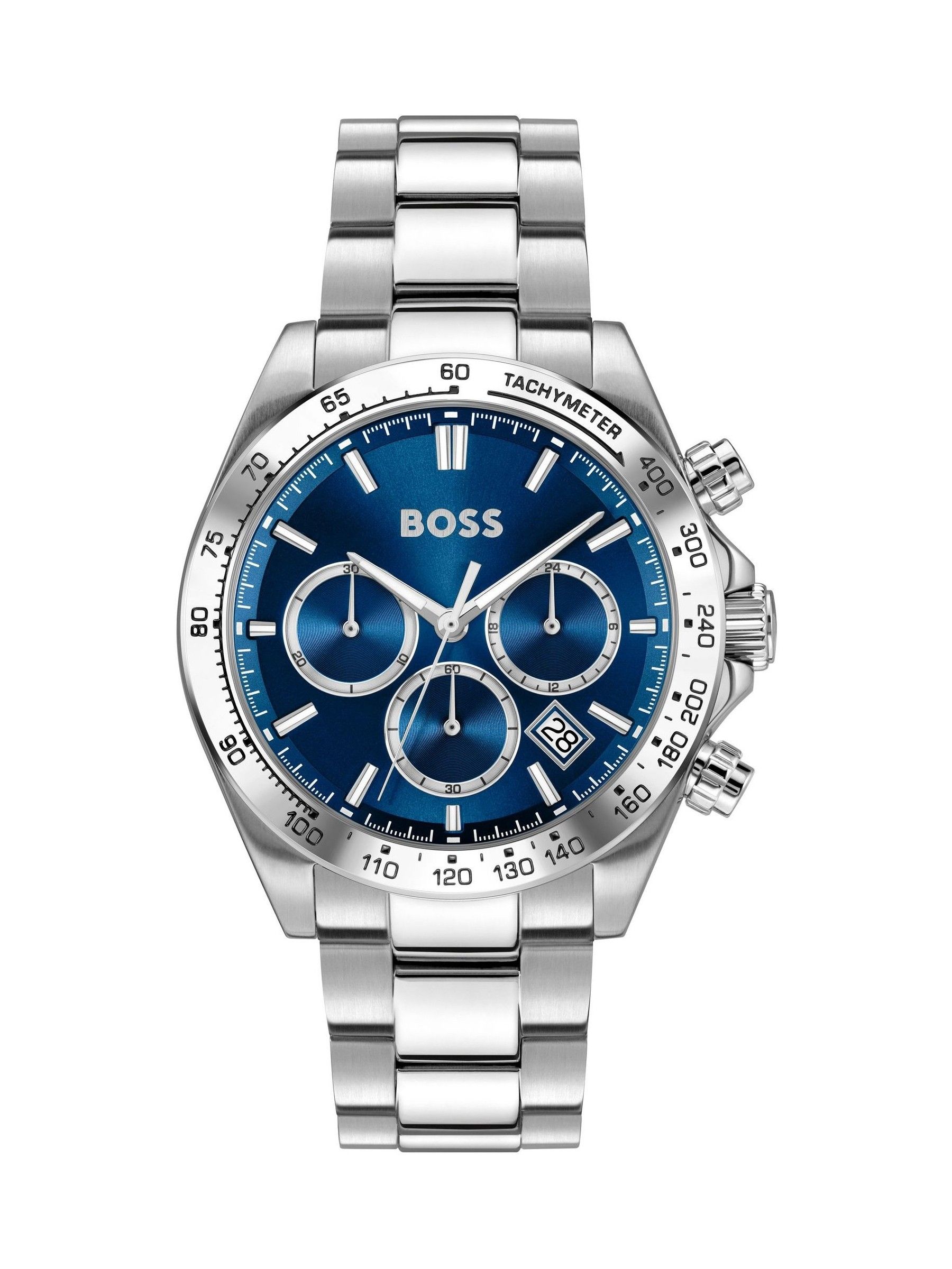 House of Watches - BOSS Mens Hero 2.0 Chronograph Blue Bracelet Watch 1514315 - Image 4