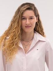 Tommy Hilfiger Silver Tone Stainless Steel  Layered Chain Necklace - Image 4 of 4