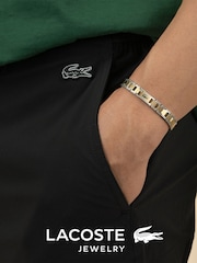 Lacoste Gold Tone Metropole Edge Two Tone Stainless Steel and IP Link Bracelet - Image 5 of 6