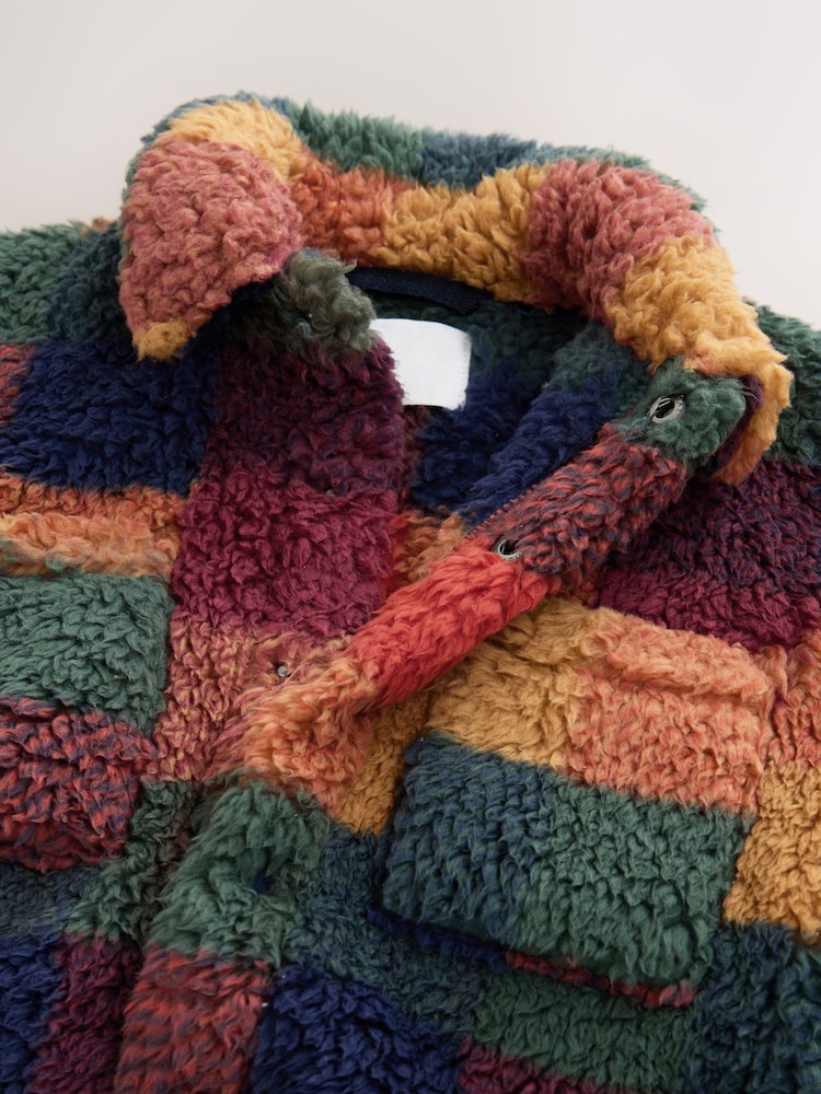 Multi Coloured Check - Shacket aus Teddyfleece (3 M.–7 J.) - Bild 5 von 5 Multi Coloured Check - Shacket aus Teddyfleece (3 M.–7 J.) - Bild 5 von 5