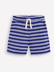 Boden Blue Towelling Shorts - Image 1 of 3