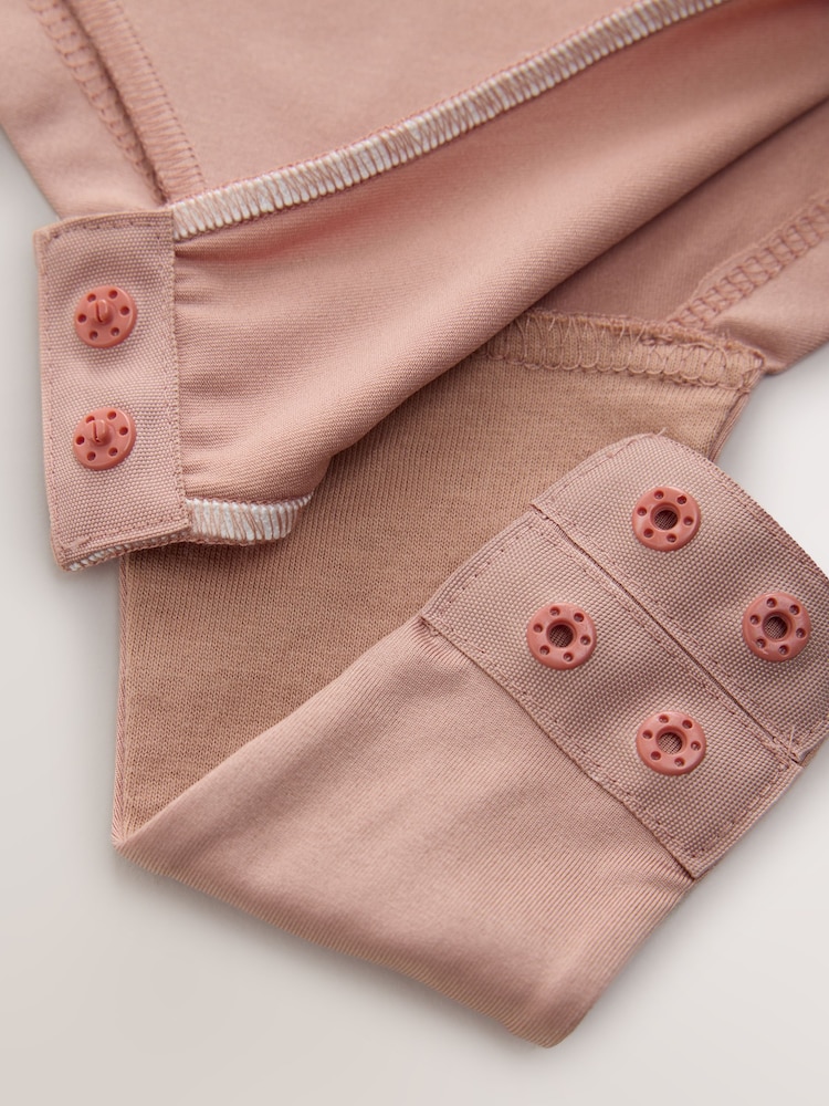 Praline Nude Microfibre Everyday Bodysuit - Image 7 of 7