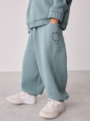 smALLSAINTS Blue Tierra Funnel Neck Sweater and Joggers Set - Image 3 of 12