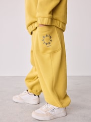 smALLSAINTS Yellow Tierra Funnel Neck Sweater and Joggers Set - Image 3 of 12