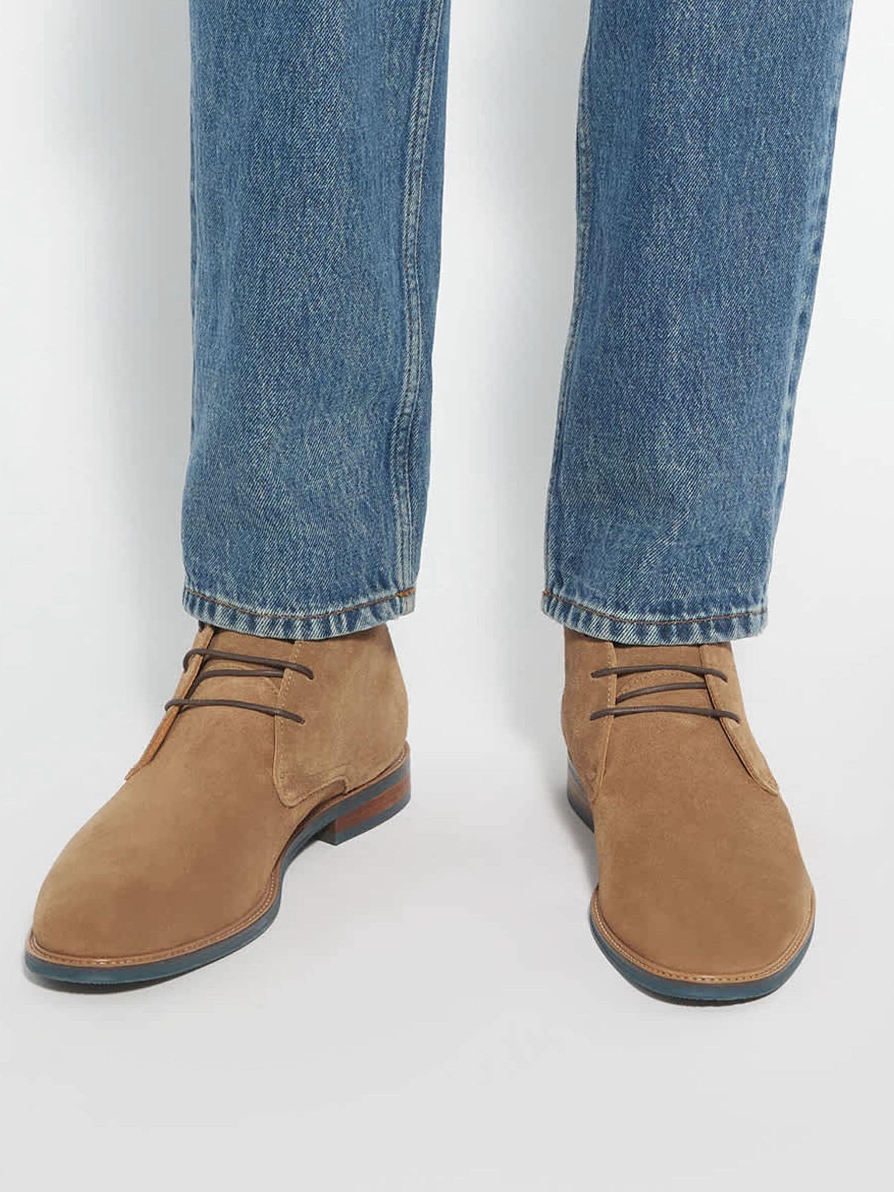 Buy Dune London Natural Standard Fit Millers Comfort Sole Chukka