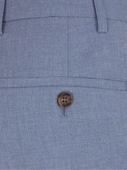 Skopes Blue Tailored Fit Caspian Stretch Suit Trousers - Image 5 of 5