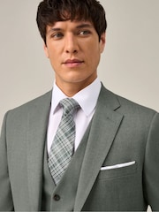 Skopes Green Slim Fit Caspian Stretch Suit Jacket - Image 4 of 6