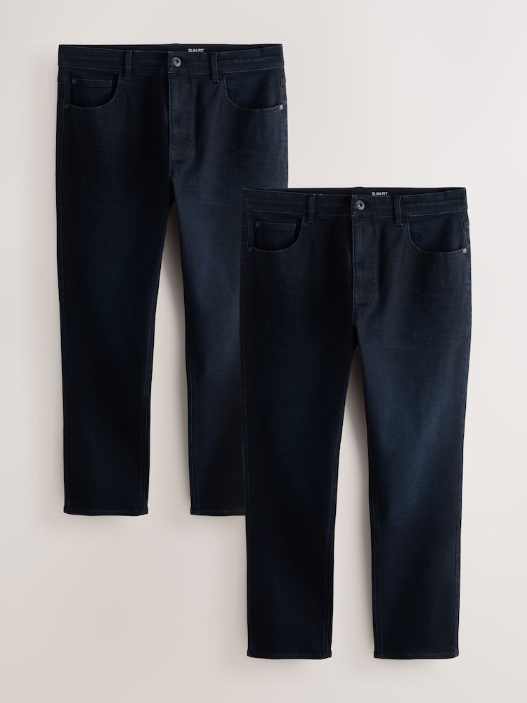 Barva črnila - Essential Stretch Jeans 2 Pack - Slika 1 iz 6