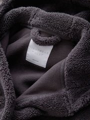 Grey Fleece Robe (1.5-16yrs) - Image 6 of 7