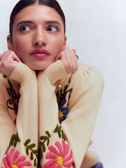 كنزة بكُم منفوخ Davina من Boden - Image 2 of 6