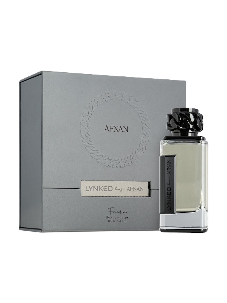 Afnan Perfumes Lynked Freedom Eau de Parfum 100ml - Image 3 of 3 Afnan Perfumes Lynked Freedom Eau de Parfum 100ml - Image 3 of 3