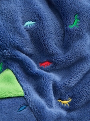 Blue Dino Fleece Robe (9mths-8yrs) - Image 3 of 4