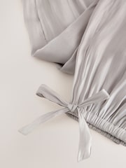 Silver Metallic Balloon Leg Trousers - Image 7 of 7