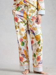 White Stuff White Nina Lightweight Pyjamas Bottom - Image 3 of 6