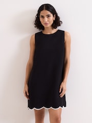 Phase Eight Black Marta Shift Dress - Image 1 of 6