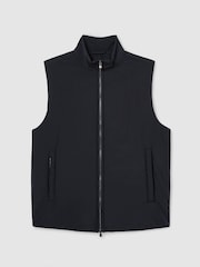 Marine - Reiss Axel Technical Padded Zip-Through Gilet - Bild 2 von 6