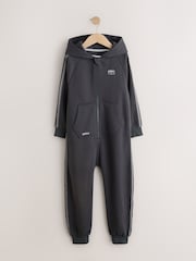 Grey Offline Side Stripe Fleece All-In-One (3-16yrs) - Image 1 of 4