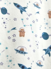 JoJo Maman Bébé Blue Bear 2-Pack Jersey Pyjamas - Image 12 of 13