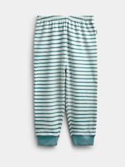 JoJo Maman Bébé Blue Bear 2-Pack Jersey Pyjamas - Image 9 of 13