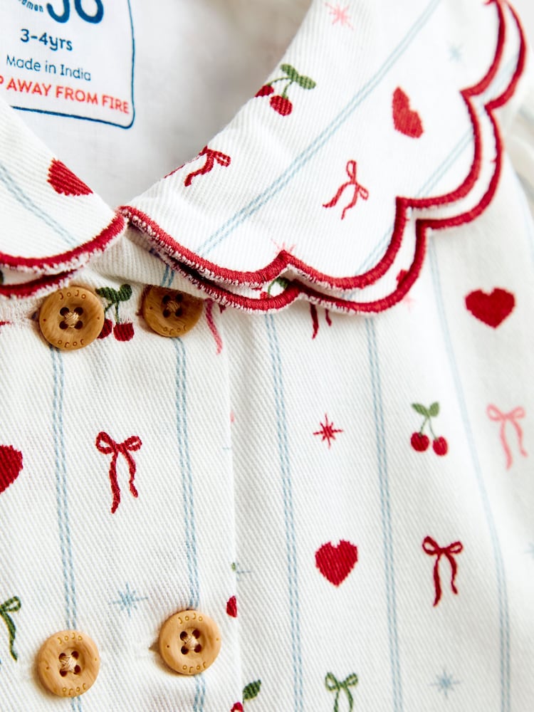 JoJo Maman Bébé Ziemassvētku pidžama - Attēls 7 no 7
