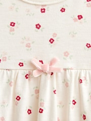 JoJo Maman Bébé Pink Floral Nightdress - Image 3 of 4