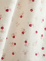 JoJo Maman Bébé Pink Floral Nightdress - Image 4 of 4