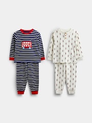 JoJo Maman Bébé 2-Pack Jersey Pyjamas - Изображение 1 11